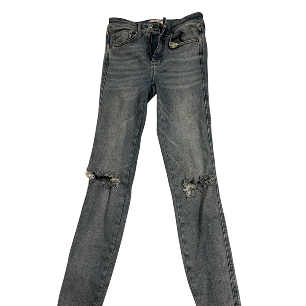 We The Free Charcoal Skinny Jeans